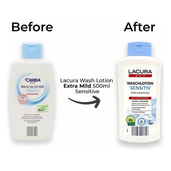 Lacura Med Waschlotion Sensitiv 500 ml - Gtworld.de