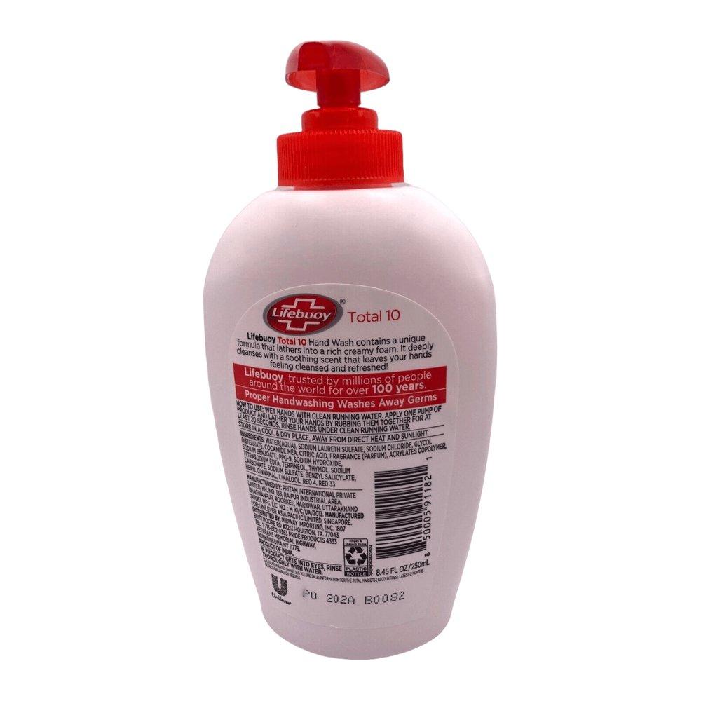 Lifebuoy Hand Wash Pump Total 10 250ml - Gtworld.de