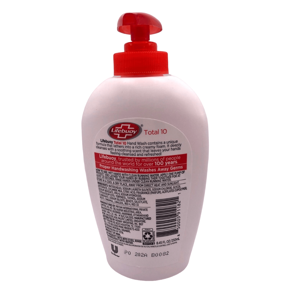 Lifebuoy Hand Wash Pump Total 10 250ml