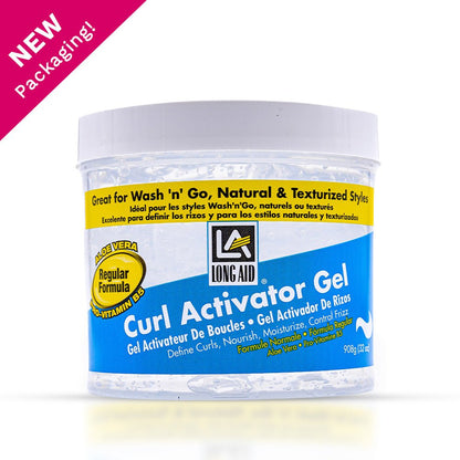 Long Aid Curl Activator Gel Regular Formula 10oz /32oz - gtworld.de