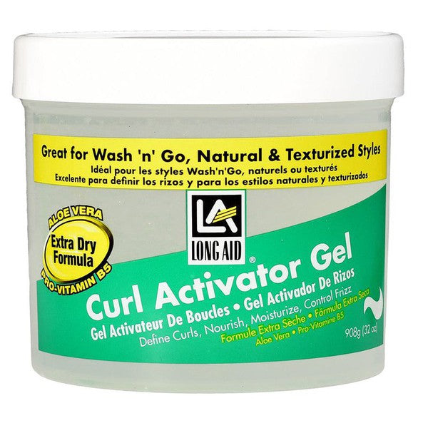 Long Aid Curl Activator Gel Extra Dry Formula 908g