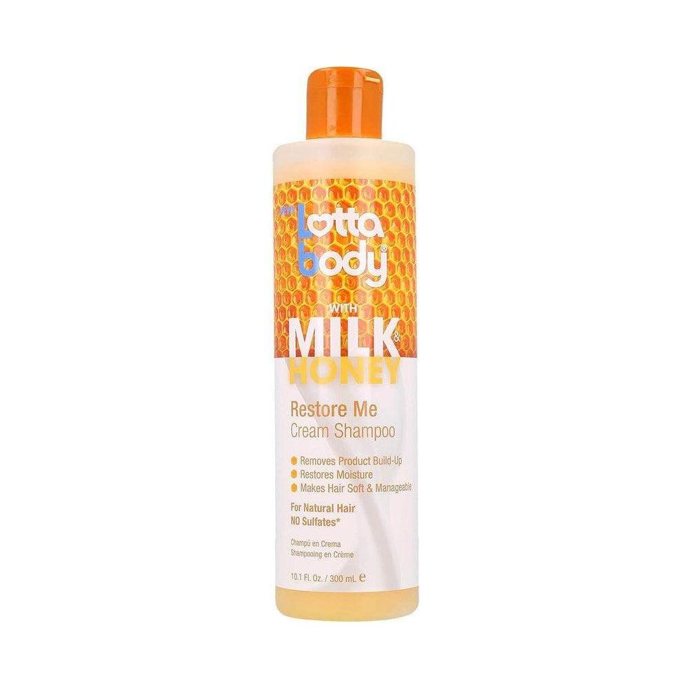 Lottabody Milk Honey Restore Me Cream Shampoo 300ml