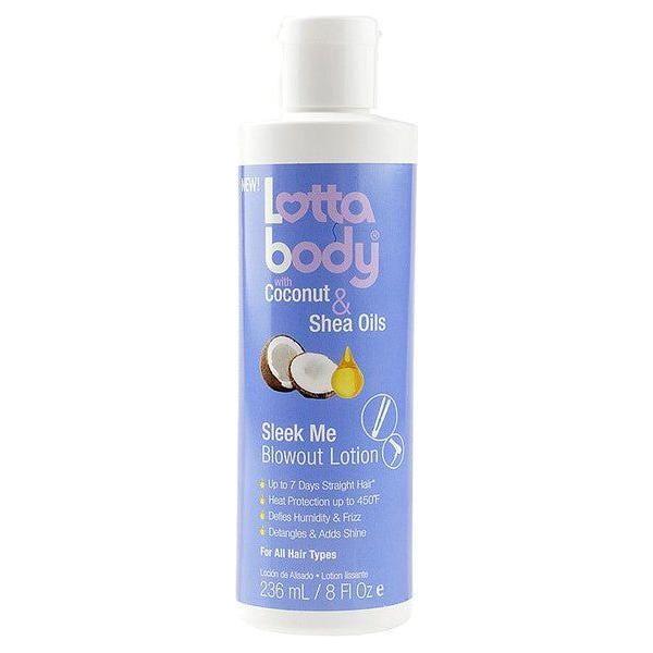 Lottabody Coconut &amp; Shea Oils Sleek Me Blowout Lotion 236ml - Gtworld.de