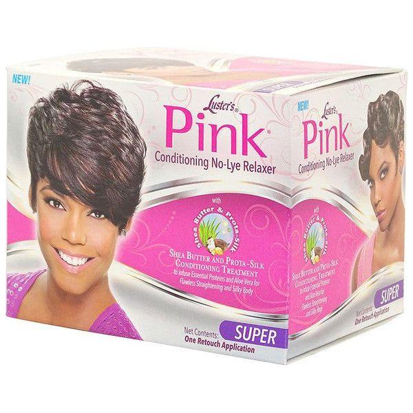 Pink Conditioning No Lye Relaxer Super with Shea Butter and Prota-silk