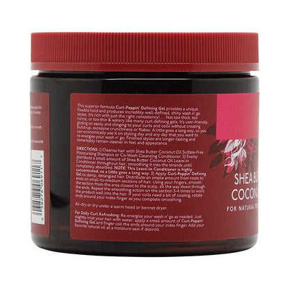 Pink Shea Butter Coconut Oil Curl - Poppin&