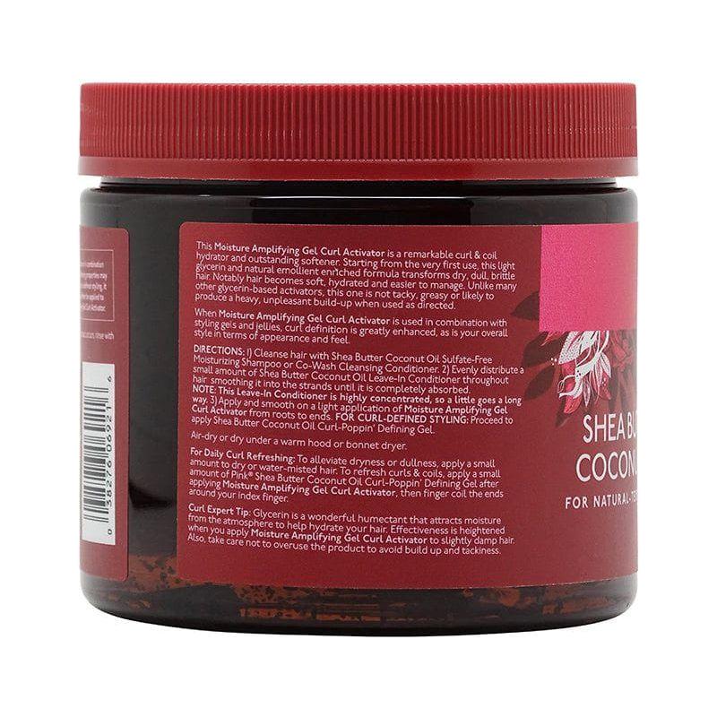 Pink Shea Butter Coconut Oil Gel Curl Activator 454g