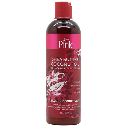 Pink Shea Butter Coconut Oil Leave-In Conditioner 355ml