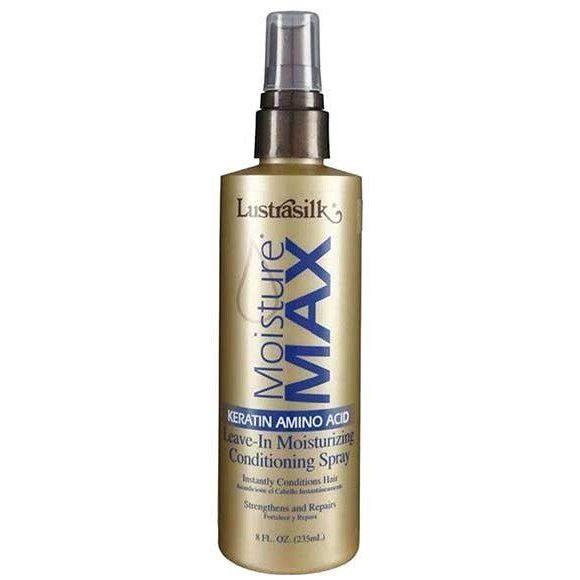Lustrasilk Moisture Max Keratin Amino Acid Leave In Conditioning Spray 8oz - gtworld.de