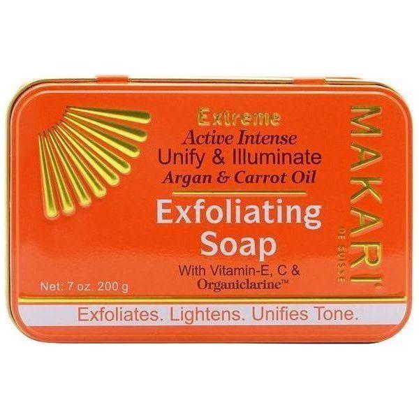 MAKARI Extreme Argan &amp; Carrot Oil Exfoliating Soap 200g - Gtworld.de