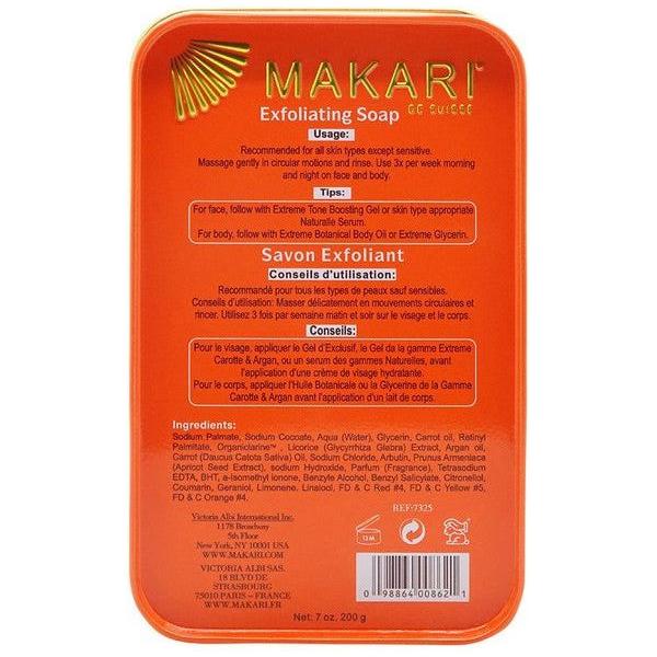 MAKARI Extreme Argan &amp; Carrot Oil Exfoliating Soap 200g - Gtworld.de