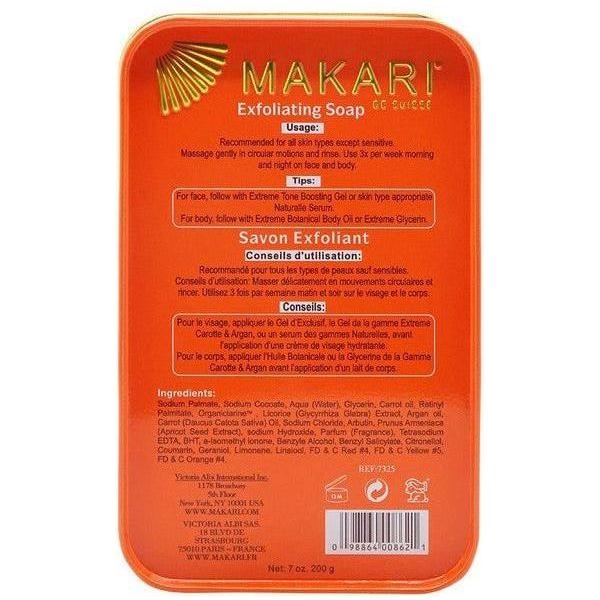 MAKARI Extreme Argan &amp; Carrot Oil Exfoliating Soap 200g - Gtworld.de