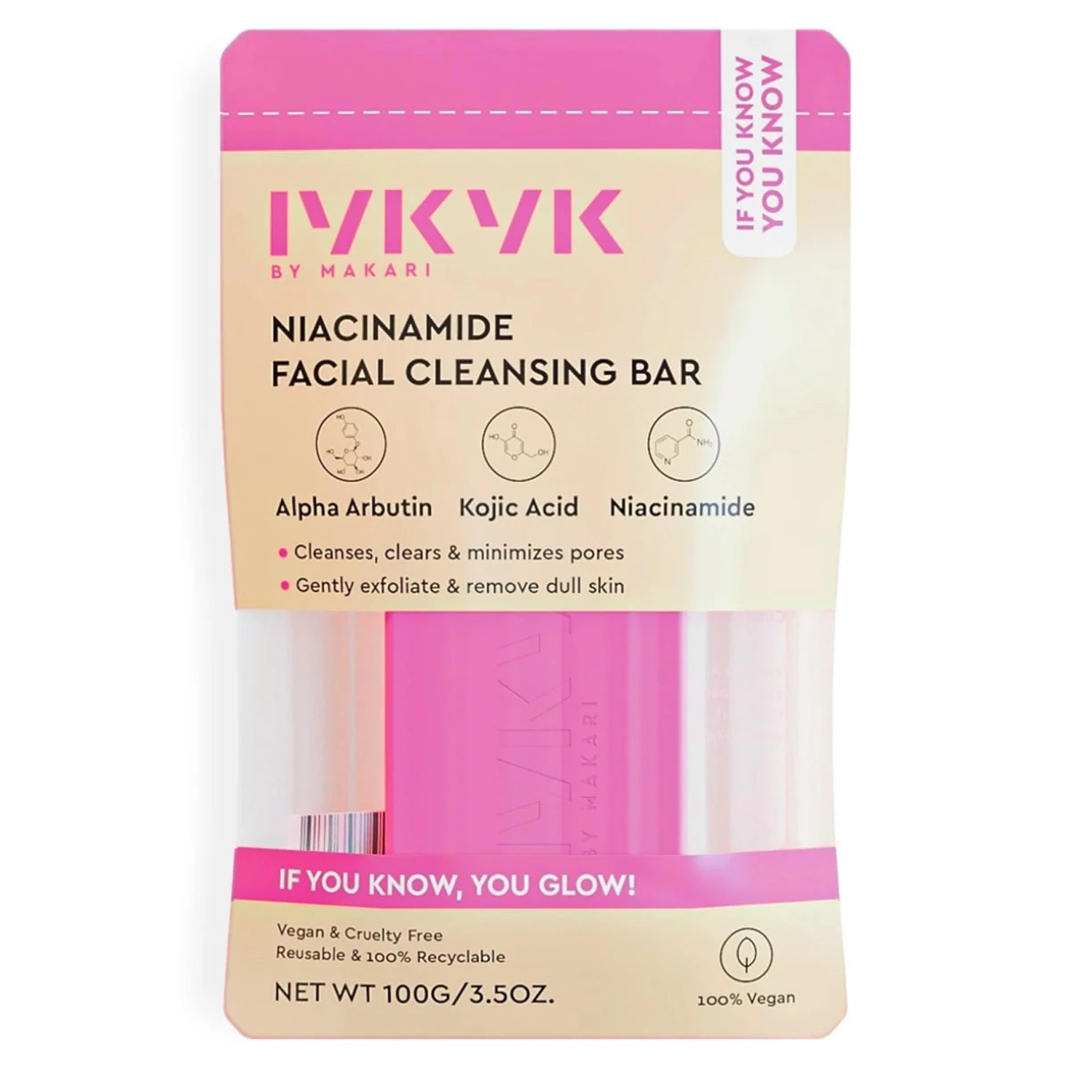 Makari Niacinamide Facial Cleansing Bar Soap 100g - gtworld.de