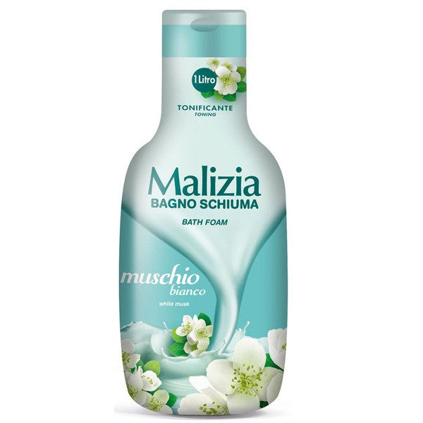 Malizia Bath Foam White Musk 1L