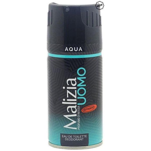 Malizia Uomo Eau de Toilette Deodorant Aqua 150ml