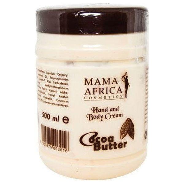 Mama Africa Cocoa Butter Hand and Body Cream 500ml - Gtworld.de