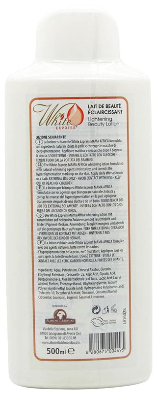 Mama Africa White Express Lightening Beauty Lotion 500ml