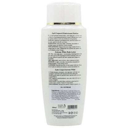 Mama Africa Skin Light Plus Extreme Active White Whitening Body Lotion 500ml - Gtworld.de