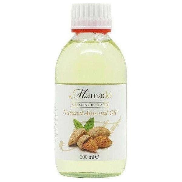 Mamado 100% Natural Almond Oil 200ml - gtworld.de