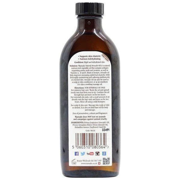 Mamado 100% Natural Avocado Oil 150ml - gtworld.de