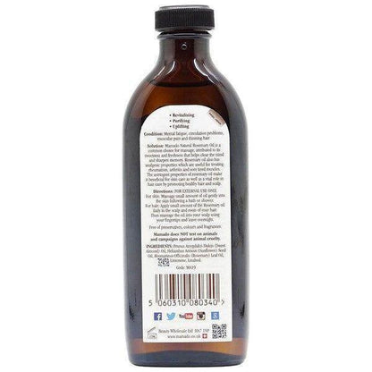Mamado 100% Natural Rosemary Oil 150ml - gtworld.de