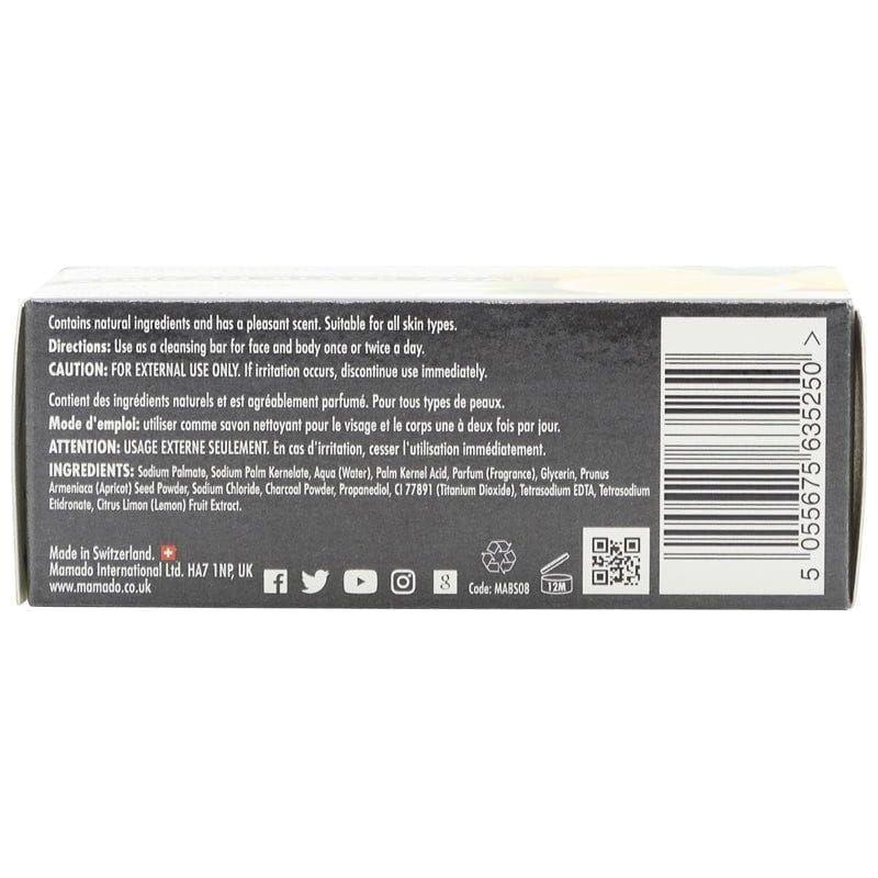 Mamado African Black Soap Infused with Lemon 200g - gtworld.de