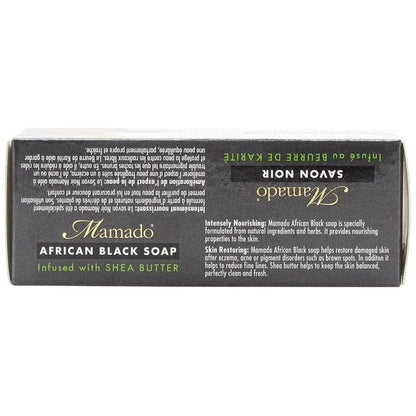 Mamado African Black Soap Infused with Shea Butter 200g - gtworld.de