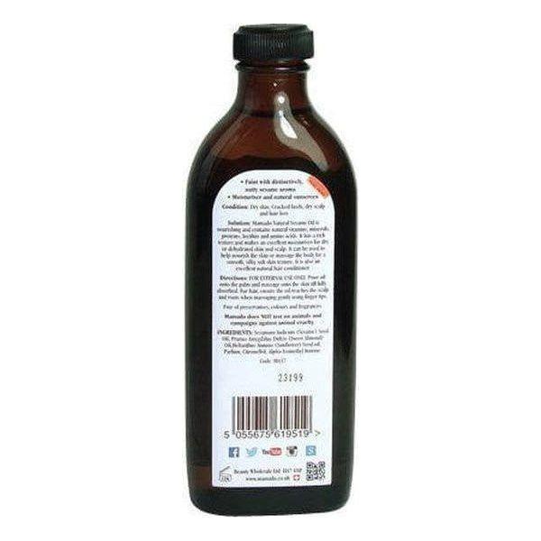 Mamado Natural Sesame Oil 150ml - gtworld.de