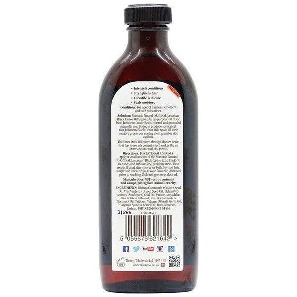 Mamado Original Jamaican Black Castor Oil Extra Dark 150 ml - gtworld.de