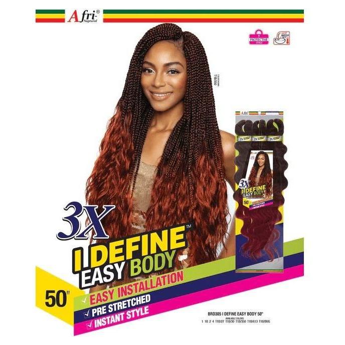 Mane Concept Afri - Naptural 3X I Define Easy Body Kunsthaar 50&