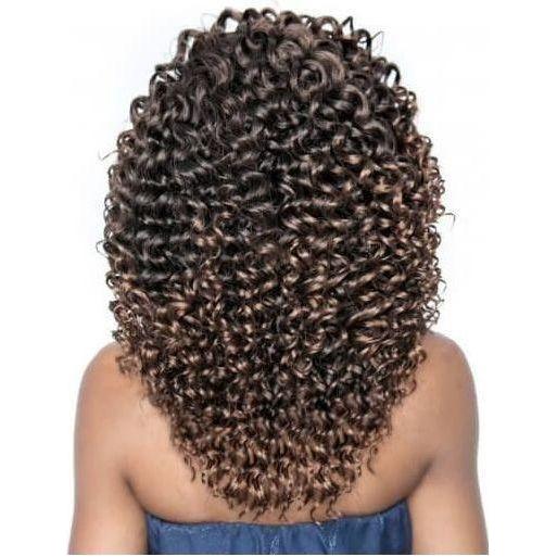 Mane Concept Afri - Naptural Caribbean Sassy Curl Crochet Braid Kanekalon + Toyokalon Fiber 18&quot; - Gtworld.de