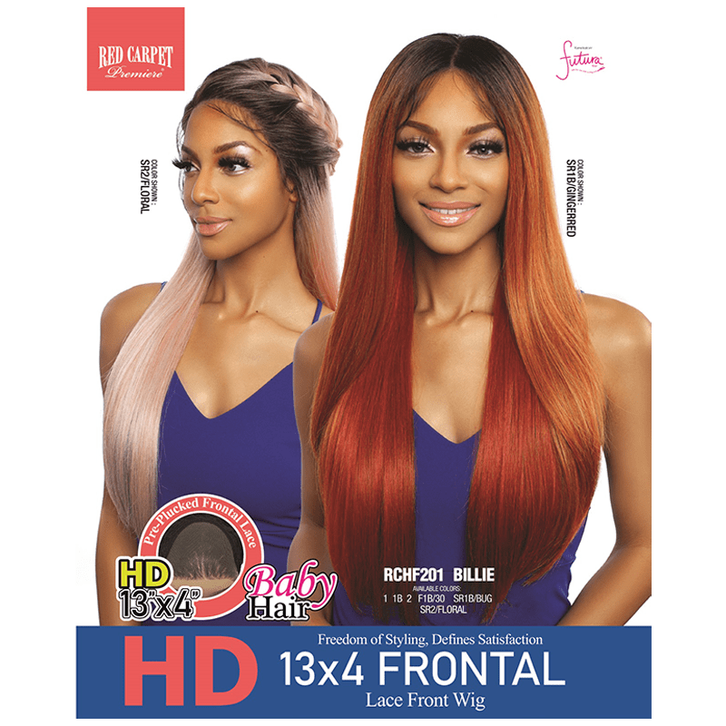 Mane Concept Red Carpet HD 13X4 Frontal Lace Futura Wig Billie 26 _ Synthetic Hair