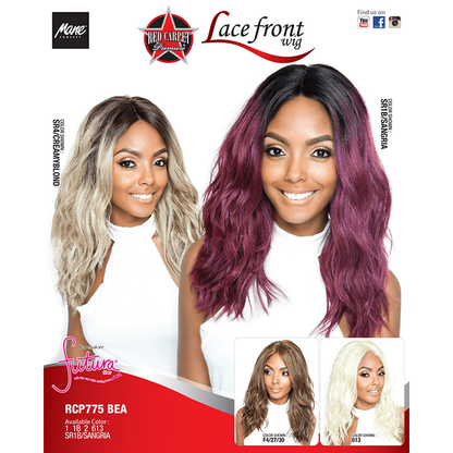 Mane Concept Red Carpet Lace Front Futura Wig Bea - synthetic hair