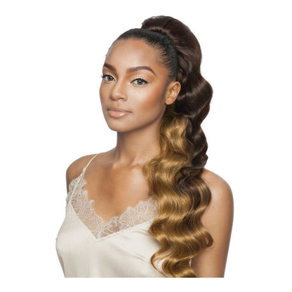 Mane Concept Yellowtail Ponytail Wrap-N Premium Synthetic Hair SUPER FELINA WNT