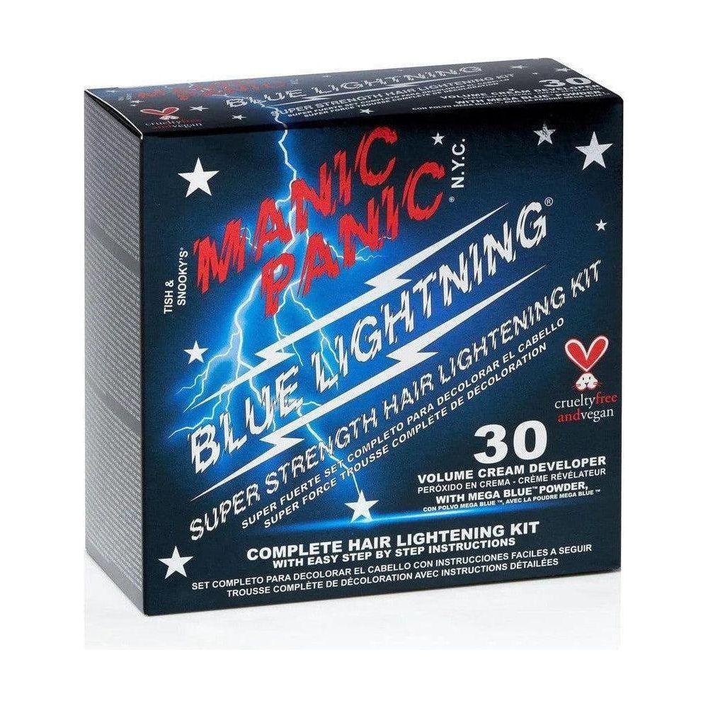 Manic Panic Blue Lightening Bleach Kit - 30 Volume With Mega Blue Powder - Gtworld.de