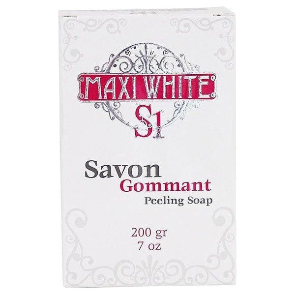 Maxi White S1 Savon Gommant Peeling Soap 200g - Gtworld.de