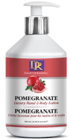 DR Luxury Hand and Body Lotion Pomegranate 16.9oz