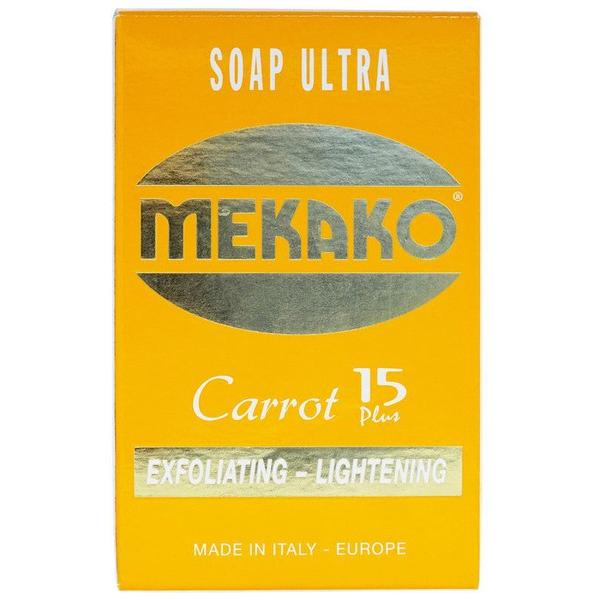 Mekako Soap Ultra Carrot 15Plus Exfoliating - Lightening 200g