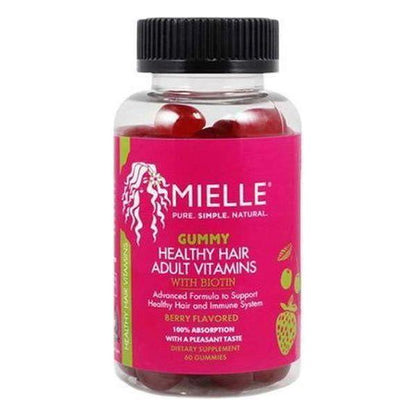 Mielle Gummy Healthy Hair Adult Vitamins 60 Gummies - Gtworld.de