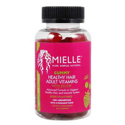 Mielle Gummy Healthy Hair Adult Vitamins 60 Gummies