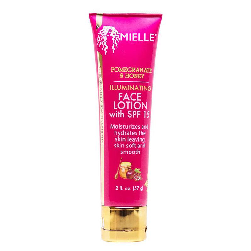 Mielle Pomegranate &amp; Honey Illuminating Face Lotion with SPF 15, 57g