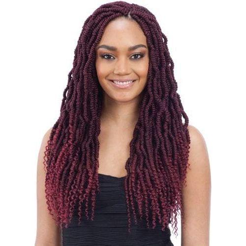 Model Model Glance Braid - 2X Large Bomb Twist 18&quot; _ Synthetic Hair