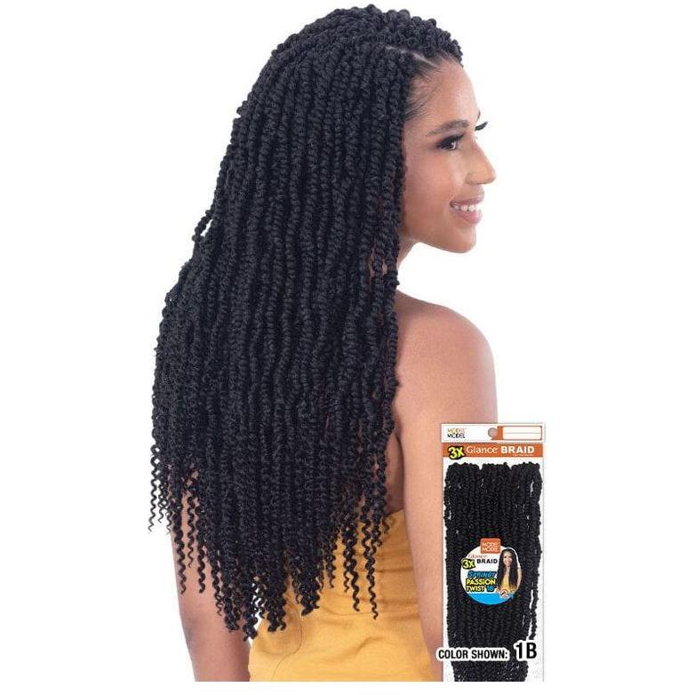 ModelModel 3X Springy Passion Twist 18&quot; - Synthetic Hair