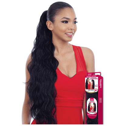 Model Model Ponytail Body Wave 30&