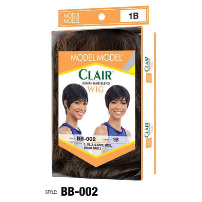 Wig Clair human hair blend BB-002