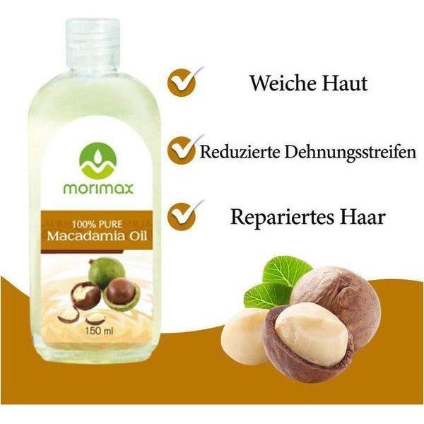 Morimax 100% Pure Macadamia Nut Oil 150ml - Gtworld.de