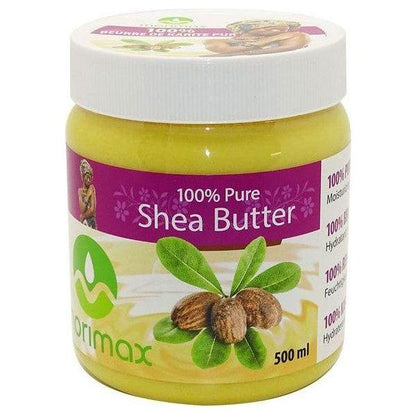 Morimax 100% Pure Shea Butter Moisturizing Cream 500ml - Gtworld.de