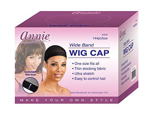 Red by Kiss Stocking Wig Cap - 200pc Box Black (HVP03)