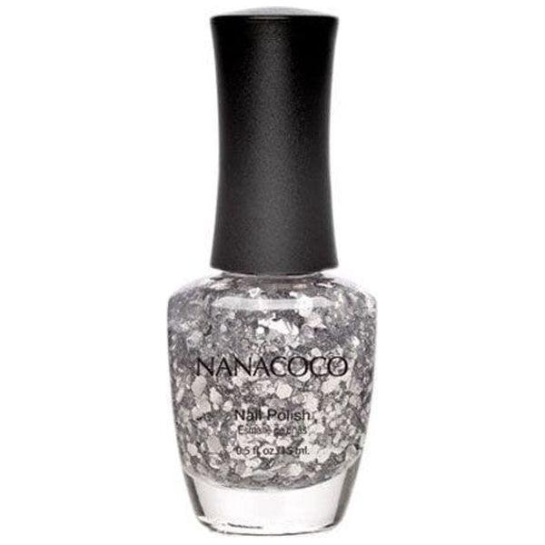 Nncc Dancing Np-Large Gray Glitter-Diamond Silver-15Ml