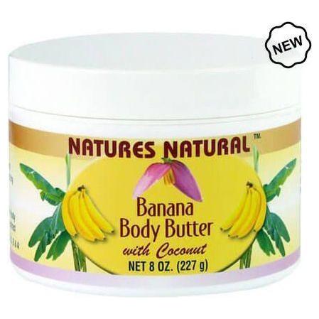 Natures Natural Banana Body Butter 237ml - Gtworld.de