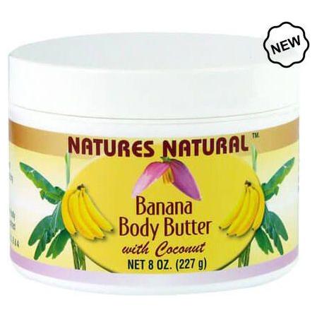 Natures Natural Banana Body Butter 237ml